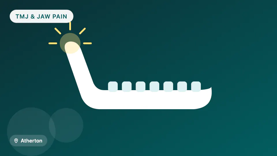 TMJ and Jaw Pain in Atherton: What to Try First, Before a 3D Scan